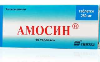 Амосин: от чего помогают таблетки для взрослых и детей?