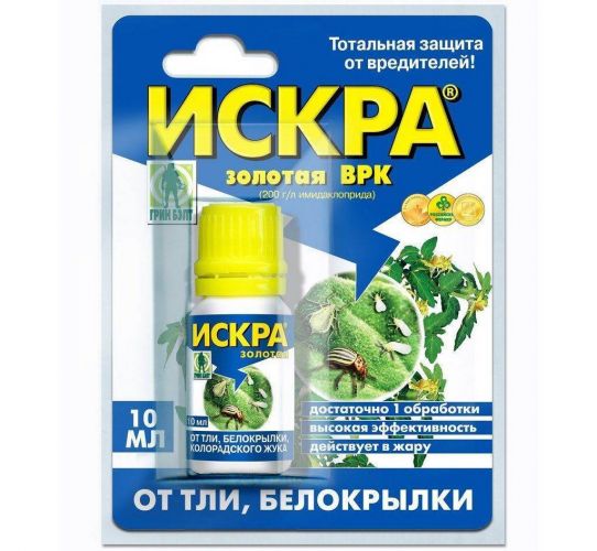 Препараты Искра от вредителей, применение