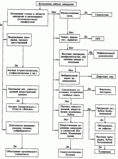 Ангина симановского-плаута-венсана