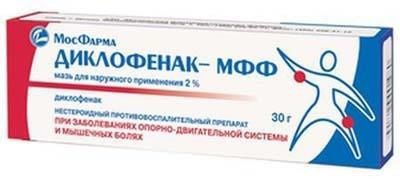 Основные аналоги диклофенака