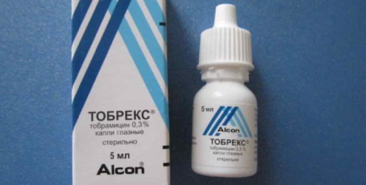 Глазные капли тобрекс