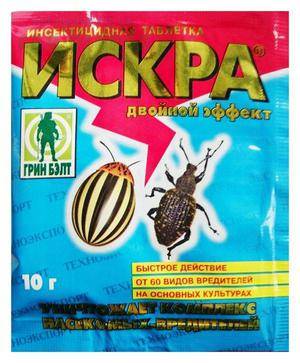 Препараты Искра от вредителей, применение