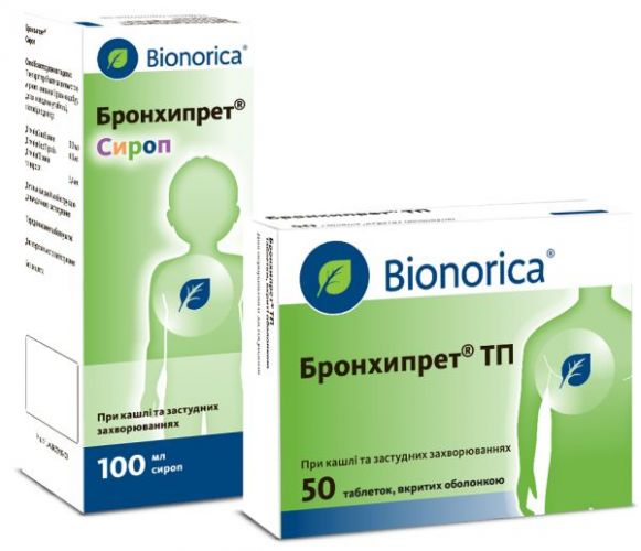 Аналоги сиропа бронхипрет