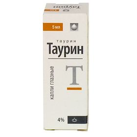 Инструкция по применению глазных капель таурин