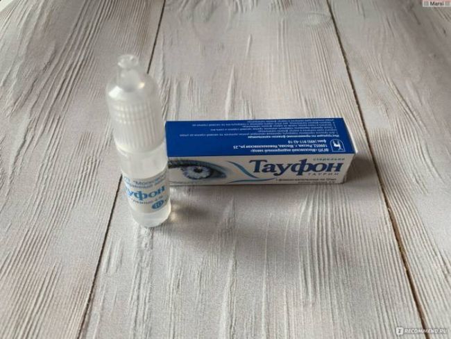 Глазные капли таурин