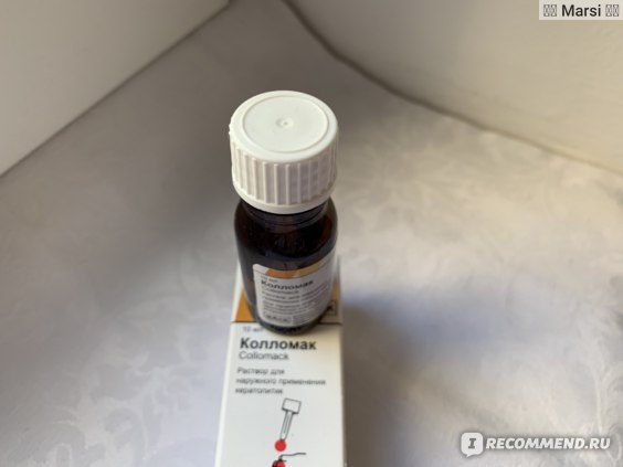 Состав и инструкция по применению раствора колломак