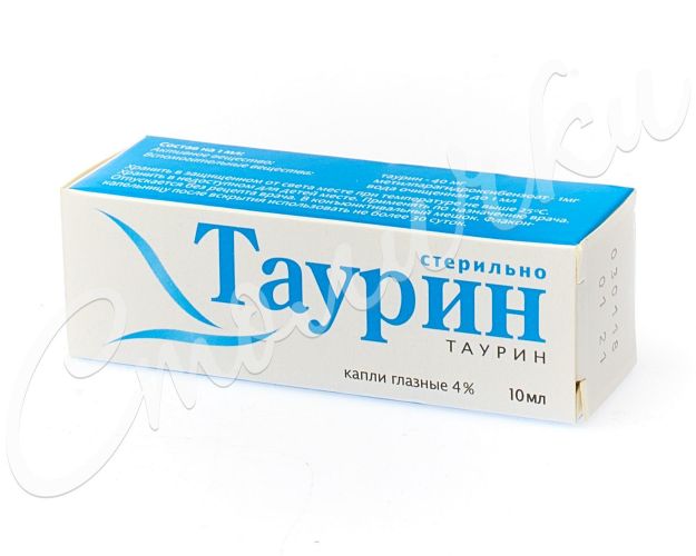 Таурин-диа – инструкция по применению капель глазных, цена, отзывы