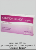 Овипол клио свечи: инструкция по применению и для чего они нужны, цена, отзывы, аналоги