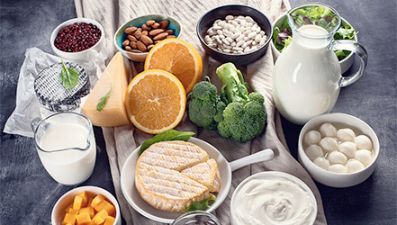 В каких продуктах содержания кальция больше всего
