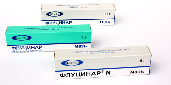Гель и мазь флуцинар: инструкция по применению, цена, отзывы и аналоги