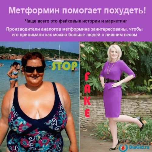 Метформин рихтер для похудения как принимать