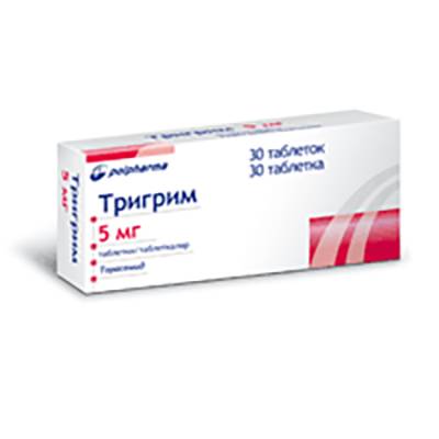 Тригрим: инструкция по применению, цена, отзывы и аналоги препарата