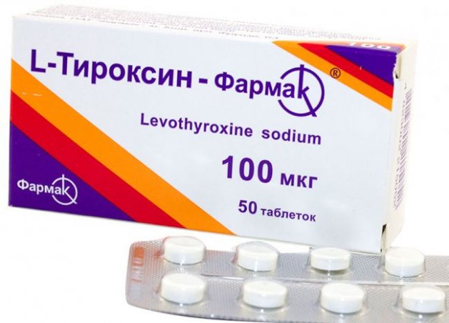 Как лечить щитовидную железу средством l-тироксин 50?
