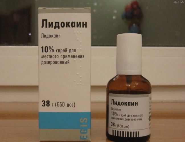 Лидокаин спрей инструкция по применению