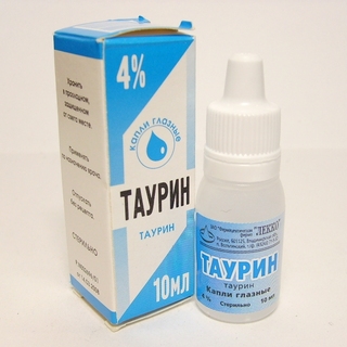 Таурин - эффективные капли при проблемах с глазами, аналоги
