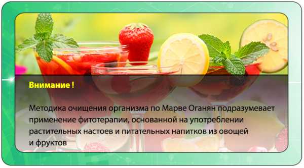 Методика очищения организма и голодания марвы оганян: подробная инструкция