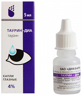 Таурин-акос – инструкция по применению капель глазных, отзывы, цена