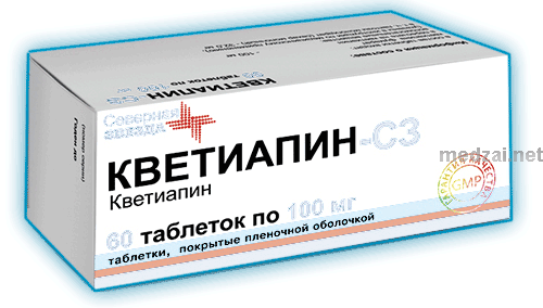 Кветиапин – инструкция по применению, отзывы, аналоги, цена, таблетки 100 мг