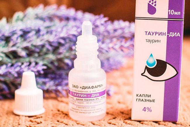 Глазные капли с таурином при проблемах с глазами