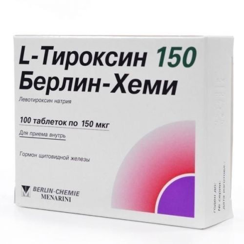 Как лечить щитовидную железу средством l-тироксин 50?