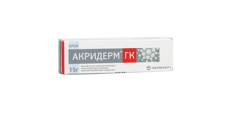 Акридерм – инструкция по применению, цена, отзывы, мазь, крем