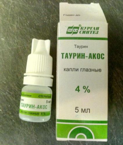 Глазные капли "таурин": инструкция по применению, состав и отзывы