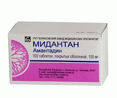 Мидантан - инструкция, отзывы, применение