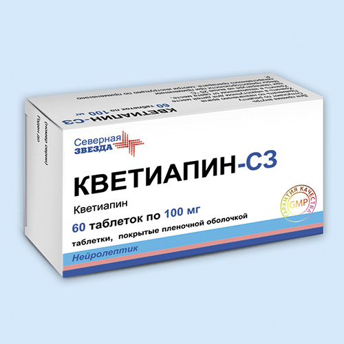 Кветиапин – инструкция по применению, отзывы, аналоги, цена, таблетки 100 мг