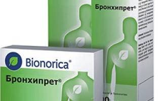 Аналоги сиропа бронхипрет