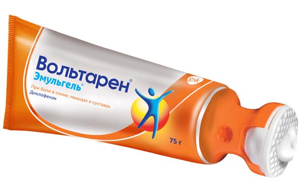 Вольтарен эмульгель − инструкция по применению, отзывы, аналоги, цена геля
