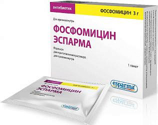 Фосфомицин эспарма – инструкция по применению, отзывы, цена порошка