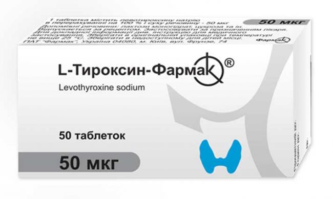 Л тироксин – инструкция по применению