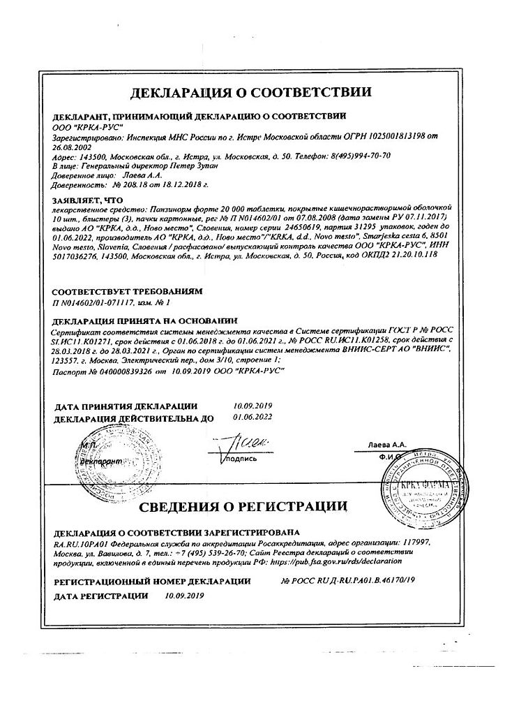 Инструкция по применению препарата панзинорм: полное описание всех форм и видов