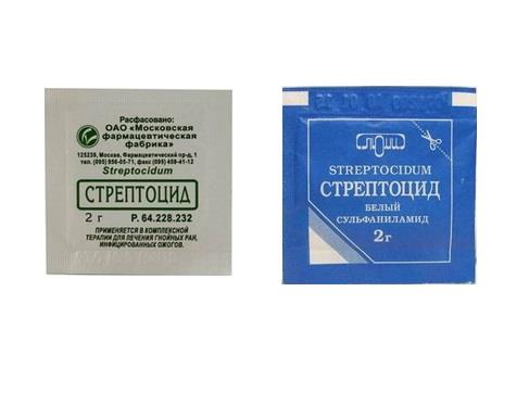 Стрептоцид, таблетки