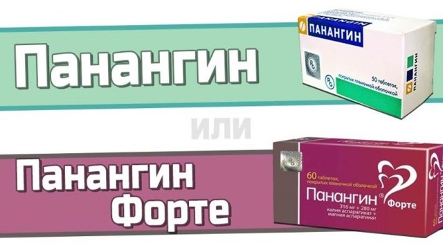 Аналоги панангина