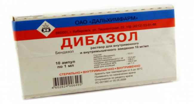 Инструкция по применению уколов дибазол