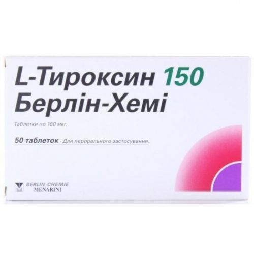 Как лечить щитовидную железу средством l-тироксин 50?