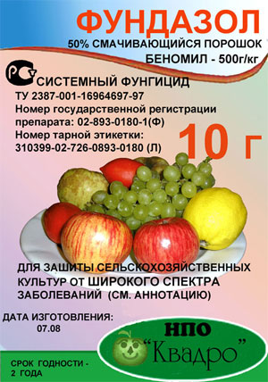 Инструкция по применению фундазола и перечень аналогов препарата