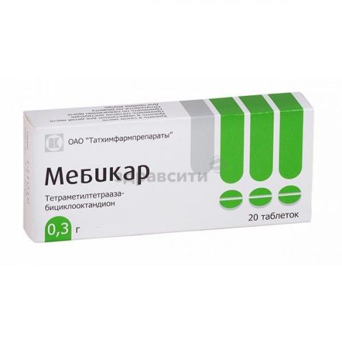 Мебикар: инструкция по применению, аналоги, цена, отзывы