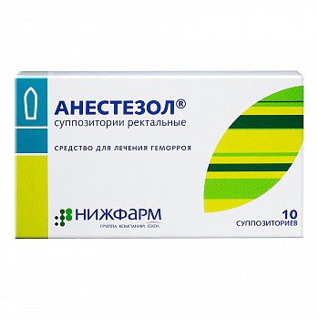 Свечи от геморроя анестезол
