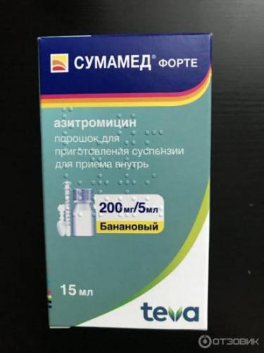 Насколько эффективен сумамед при лечении бронхита