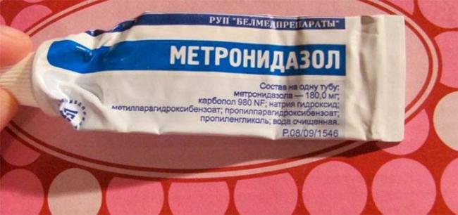 Метронидазол от прыщей как принимать
