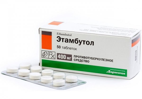Этамбутол (ethambutol)