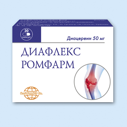 Применение диацереина для терапии остеоартроза и остеоартрита