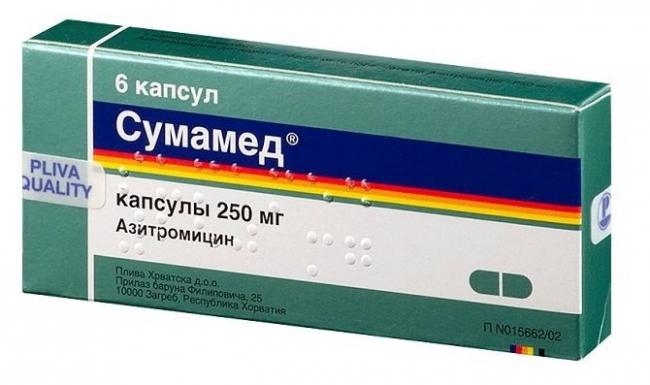 Когда начинает помогать сумамед при кашле