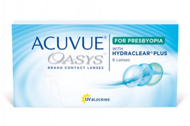 Acuvue oasys с технологией hydraclear plus