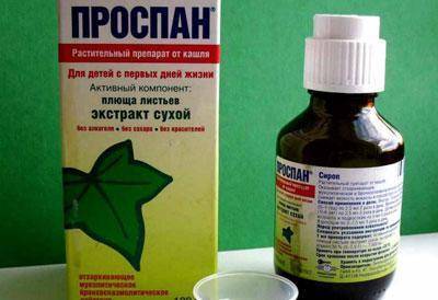 Сироп с плющом от кашля