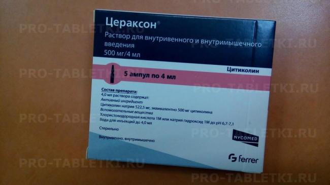 Цераксон (цитиколин)