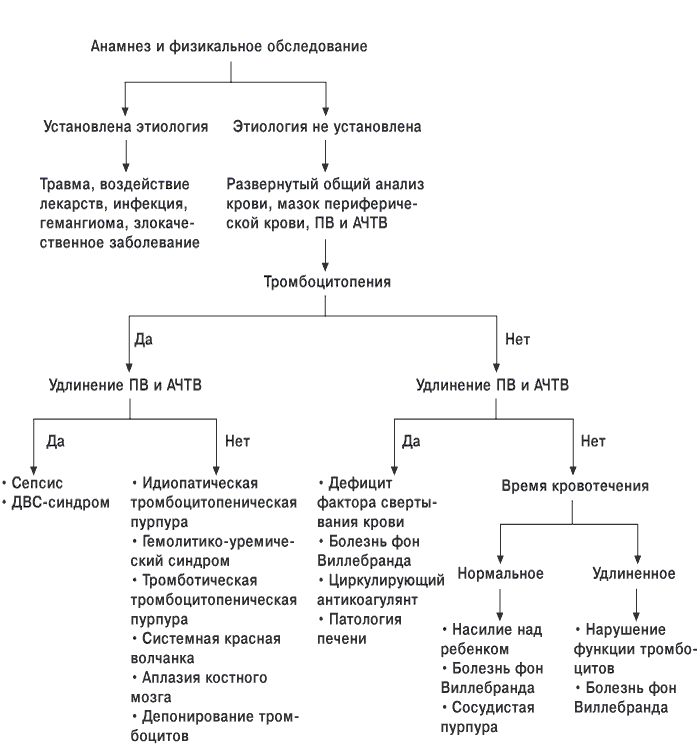 Тромбоцитопения (пурпура)