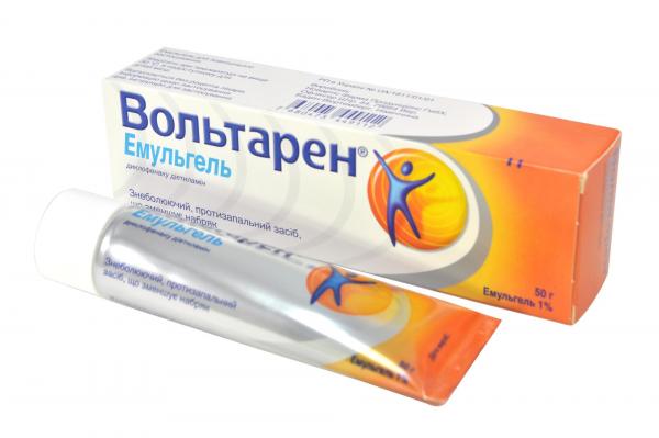 Вольтарен – гель, крем, мазь